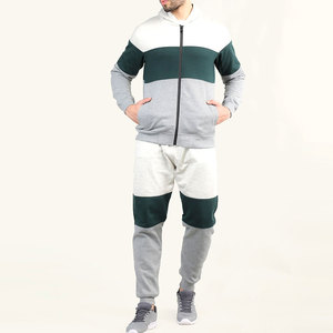 Chándal con estampado personalizado para hombre, con cremallera, de alta calidad, transpirable, para invierno, a precio de mayorista. - Product Image 1