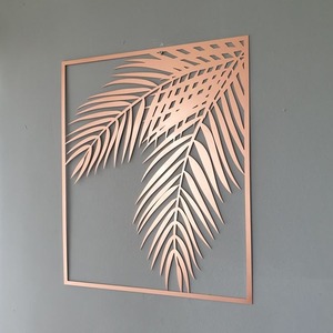 ศิลปะตกแต่งผนังโลหะเหล็กลวดลายเรขาคณิตงานฝีมือเชื่อมมือสำหรับการอุทธรณ์ร่วมสมัยสุดพิเศษ - Product Image 6