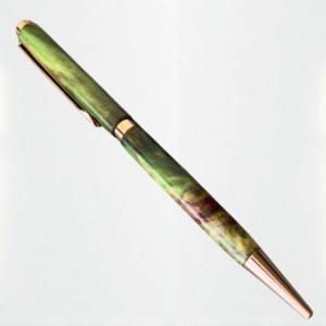 Colección Amethyst: Bolígrafo de Madera Estabilizada de Lujo Hecho a Mano con Punta de 0.7mm, Regalo Empresarial, Recuerdo de Boda - Product Image 5