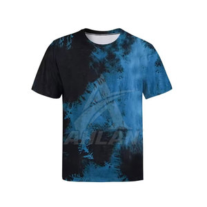 Camisetas Tie Dye Lisas para Hombre, Nueva Llegada, para Uso en Exteriores, MOQ Bajo, Camisetas Tie Dye para Hombre Más Vendidas - Product Image 3