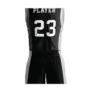 Sublimación completa de malla Reversible a granel Reversible personalizado al por mayor camisetas y pantalones cortos de baloncesto lisos OEM ODM baloncesto - Product Image 5