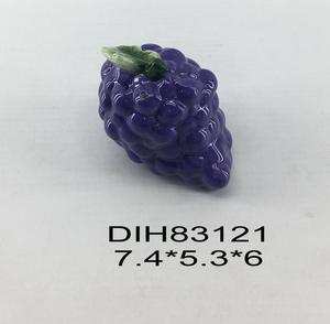 Juego de 2 Platos Esculpidos en Forma de Uva, Platos para Fruta, Tazones de Uva Morada, Platos de Fruta Vintage, Decoración Rústica, Decoración de Casa de Campo - Product Image 4