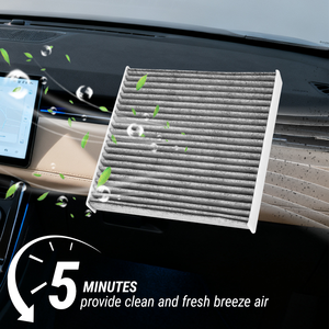 Vypart CF11182 1 Pack Filtre à air d'habitacle pour Audi avec charbon actif pour un air propre et frais - Product Image 5