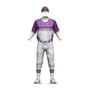 Nuevo Modelo Precio de Fábrica Conjuntos de Uniformes de Béisbol con Estampado por Transferencia de Calor Servicio OEM Diseño Personalizado Transpirable de Secado Rápido - Product Image 5