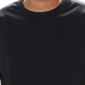 Vente en gros T-shirts surdimensionnés légers 100% coton décontractés pour hommes, vêtements de sport de jogging à manches courtes avec col en O - Product Image 3