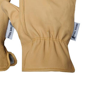 Pakistán hizo cómodos guantes de conductor de cuero transpirable a la moda para deportes de invierno y uso diario estilo liso - Product Image 5