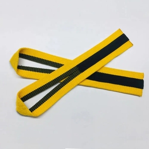 Heavy Duty Cotton Gym Workout Straps for Bodybuilding Figure Lifting with Custom Logo Design Adjustable Anti-Slip Made Pakistan - Product Image 5