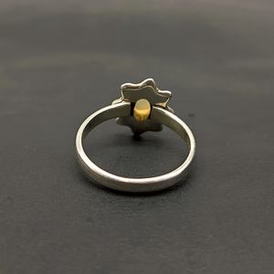 Bague artisanale en opale éthiopienne naturelle Bague en argent sterling 925 fin Bague design moderne pour femme Bague cadeau de mariage - Product Image 2