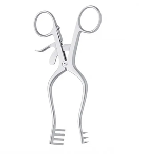 Retractor Weitlaner de alto grado 3x4 puntas 18mm cirugía plástica profunda Retractor alemán de acero inoxidable - Product Image 6