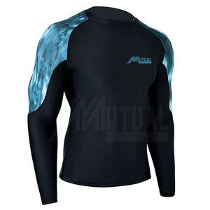 Gran oferta, protector de erupción BJJ hecho a medida, Simple, liso, en blanco, Color sólido, transpirable, equipo de entrenamiento de lucha MMA, protector de fiebre - Product Image 2