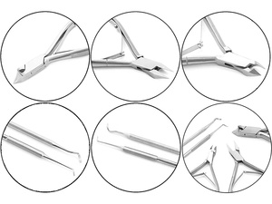 Kit de Herramientas de Cuidado de Uñas de Lujo de 3 Piezas de Alta Calidad |   Juego de Alicates 7 en 1 de Acero Inoxidable con Mango Ergonómico |   Incluye Caja de Regalo - Product Image 3