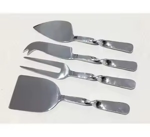 Ensemble de couteaux à fromage en acier inoxydable de meilleure qualité avec manche en os antique ensemble de fromage décoration de table fête d'anniversaire utilisation d'ustensiles de cuisine - Product Image 6