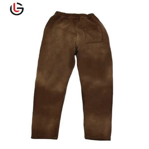 ชุดวอร์มซักกรดสำหรับผู้ชายไซส์พิเศษเสื้อมีฮู้ดคอปกแบบทึบชุดวิ่งออกกำลังกายสำหรับฤดูหนาวราคาถูกสองชิ้น - Product Image 5