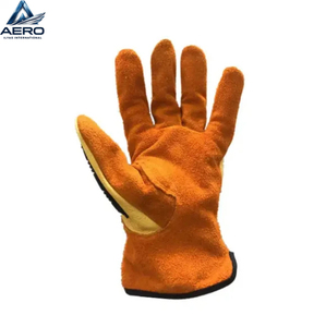 Guantes de trabajo resistentes al aceite y al gas, guantes de seguridad fabricados con TPR de alta calidad, guantes resistentes para trabajo pesado, 24 oz de algodón. - Product Image 3
