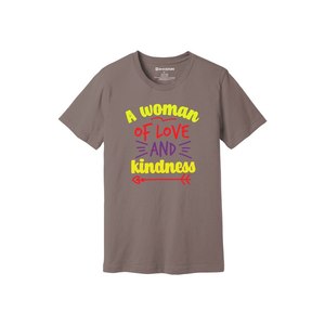 เสื้อยืดผ้าฝ้าย100% พิมพ์ลายด้วยความมีน้ำใจขนาด160 180ถึงหนักมี12สีที่สามารถปรับแต่งดีไซน์และการจัดวางของคุณเองได้ - Product Image 5