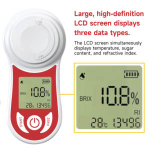 Réfractomètre numérique portable Brix testeur d'étalonnage portable pour le miel et le sirop d'érable garantie 1 an - Product Image 6
