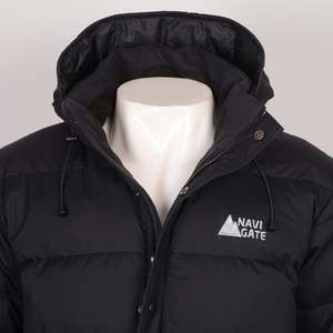 Lhotse เสื้อแจ็คเก็ตผู้ชายตัวยาว, เสื้อลำลองซิปมีฮู้ดแบบกลับด้านได้มีขนาดพิเศษกันน้ำพิมพ์ลายโพลีเอสเตอร์ - Product Image 2