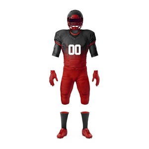 Uniformes de Fútbol Americano de Diseño Nuevo OEM de Alta Calidad, Conjuntos Transpirables con Personalización de Impresión, 100% Poliéster - Product Image 2