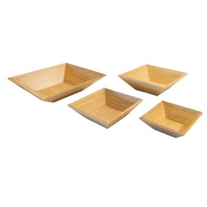 La mejor opción, cuenco personalizado de bambú hilado para servir y comida, cuenco pulido ecológico de Vietnam, buen precio al por mayor - Product Image 2