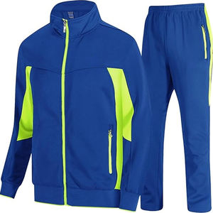 Trajes de chándal para hombre de color sólido, chándal personalizado con logotipo, conjuntos de Jogger de dos piezas, chándal de lana para hombre, traje de entrenamiento de algodón pesado 100% - Product Image 5