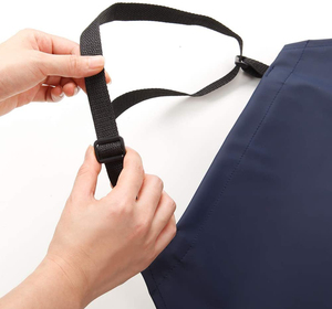 Bavoir en cuir avec logo personnalisé manchette de cuisine unisexe réglable de haute qualité pour nettoyer la maison ou le bureau - Product Image 5