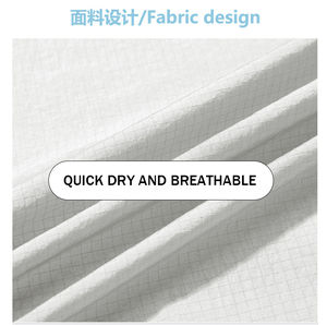 Coupe-vent d'été 2 pièces pour hommes Veste à capuche légère avec short cargo - Product Image 4