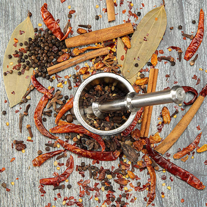 Mortier et pilon en aluminium pour broyer les herbes et épices de cuisine Antique Designer Crafts Mortier pilon - Product Image 2