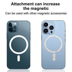 Anillo Magnético Compatible con <span class=keywords><strong>MagSafe</strong></span> para Apple <span class=keywords><strong>iPhone</strong></span> 14 13 12 11 Pro Max Xs <span class=keywords><strong>Xr</strong></span>, <span class=keywords><strong>Cargador</strong></span> Inalámbrico - Product Image 6