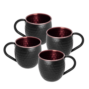 Conception martelée fait à la main en cuivre rond Moscou Mule tasse de haute qualité en vrac quantité Vintage Unique meilleure vente prix le moins cher 2025 - Product Image 3