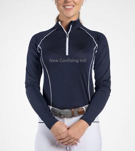 Capa de Base Ecuestre para mujer y mujer, Tops de montar a caballo, ropa de forro polar, suministros ecuestres, certificación CE - Product Image 5