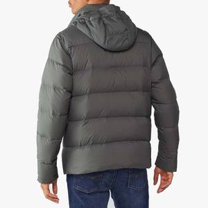 Chaqueta acolchada de algodón con capucha para hombre, rompevientos, estampado de logotipo personalizado, al por mayor, de invierno - Product Image 3