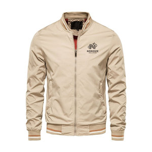 Best Material <b>Lightweight</b> Eco-Friendly Breathable Stand Collar Front Logo <b>Men's</b> Winter Bomber <b>Jackets</b> Made in Pakistan - Product Image 1