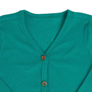 Custom Vintage College Letterman <b>Cardigan</b> for Women Long Sleeve <b>Chunky</b> Knit Sweater with Button Decoration Casual Winter Style - Product Image 2