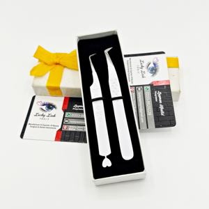 แหนบปลายขนตาปลอม90องศาทำจากสแตนเลสมีความแม่นยำสูง - Product Image 5