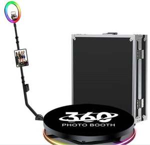 DISPONIBLE EN EXCELENTE ESTADO: Cabina de Fotos 360 Grados con Rotación para Eventos - Product Image 1