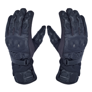 Men's Waterproof Leather Motorbike Racing Gloves Unisex Winter Bikers Black Gloves Motorcycle Auto Racing Wear - Product Image 6