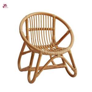 Vente en gros de couleurs et de designs personnalisés Chaise avec nœud mignon pour tout-petits Chaises en rotin naturel pour enfants Usines de matériaux naturels - Product Image 1