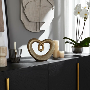 Sculpture Moderne Classique en Aluminium de Haute Qualité, Art Décoratif pour la Décoration Intérieure de la Maison, Décoration de Table au Meilleur Prix - Product Image 4