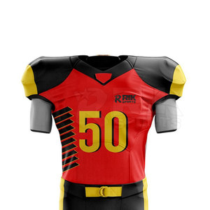 Uniforme de football américain sur mesure de haute qualité, respirant, best-seller - Product Image 3