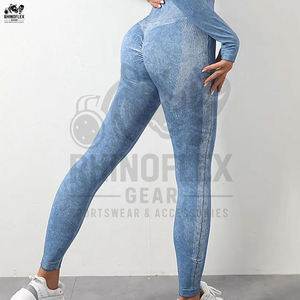 Fabricante de servicio OEM Leggings de mujer Mejor precio Leggings de mujer Ropa de yoga personalizada Leggings profesionales para mujer - Product Image 2