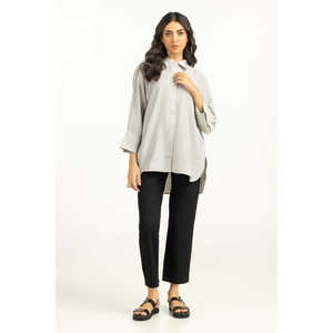 Chemise pour femme, style rétro vintage, col à volants simple, en popeline, soie, mousseline de coton, tailles XS à XL, pour l'automne et le printemps - Product Image 2