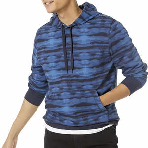 Ropa de calle de calidad superior última ropa de moda pulóver hombres sudaderas con capucha básicas sudaderas con capucha de mezcla de algodón para hombres - Product Image 1