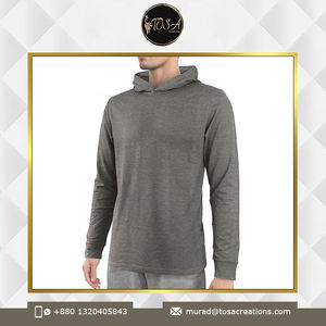 Fournisseur professionnel offrant un sweat à capuche moderne à manches longues décontracté et surdimensionné pour hommes pour l'hiver à bas prix - Product Image 4