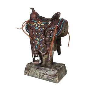 Silla de Montar de Cuero Genuino Estilo Vaquero con Juego de Silla de Montar Occidental Colorida, Estilo Clásico de Rancho, 100% Calidad Premium, Gran Venta - Product Image 1