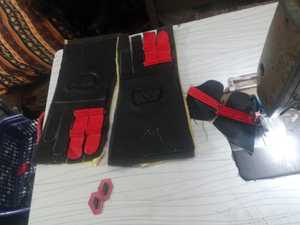 High Quality Genuine Sheepskin Leather Custom Logo Full-Finger Racing Gloves Four Seasons Outdoor Motorbike Riding Durable - Product Image 4