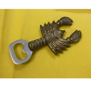 Ouvre-bouteille en métal en forme de feuille en laiton AK en cuivre fini ouvre-bouteille de luxe à bas prix pour la vaisselle/ustensiles de cuisine - Product Image 4