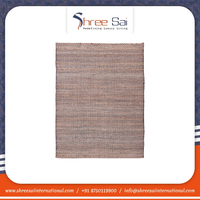 Nouveau design de tapis de jute personnalisés tapis de jute brodés écologiques en fibre de jute de haute qualité au prix le plus bas