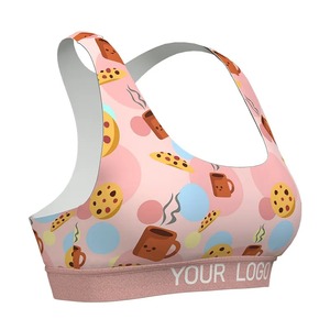 Soluciones de diseño a medida para Sujetador deportivo de calidad superior para mujeres con sublimación única y tela que mejora la comodidad - Product Image 3