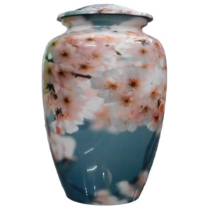 Urnas de cremación para adultos de aluminio con adhesivo, urnas funerarias de metal terminadas para cenizas humanas, urnas clásicas superiores. - Product Image 2