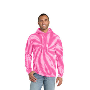Último diseño para hombre Retro Tie Dye Fleece Hoodie manga larga Casual Streetwear Pullover Sudadera con capucha para la temporada de invierno - Product Image 1